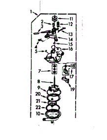Pump Assembly parts for Kenmore Washer 110.6733409 (1106733409, 110 6733409) from AppliancePartsPros.com
