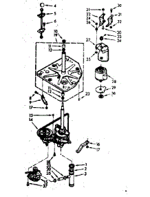 Drive System parts for Kenmore Washer 110.6914706 (1106914706, 110 6914706) from AppliancePartsPros.com