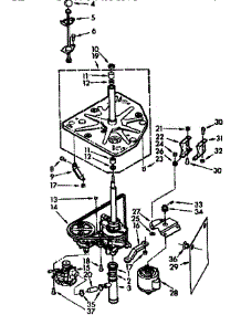 Drive System parts for Kenmore Washer 110.6914713 (1106914713, 110 6914713) from AppliancePartsPros.com