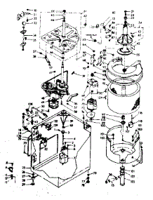 Machine Sub-Assembly parts for Kenmore Washer 110.6914800 (1106914800, 110 6914800) from AppliancePartsPros.com