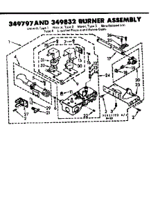 Burner Assembly parts for Kenmore Dryer 110.6917722 (1106917722, 110 6917722) from AppliancePartsPros.com