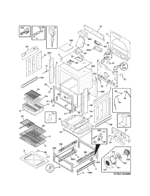 Body parts for Kenmore Range 790.31043800 (79031043800, 790 31043800) from AppliancePartsPros.com
