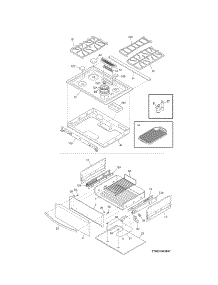 Top parts for Kenmore Range 790.31043802 (79031043802, 790 31043802) from AppliancePartsPros.com
