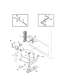 System parts for Kenmore Freezer 253.19321990 (25319321990, 253 19321990) from AppliancePartsPros.com