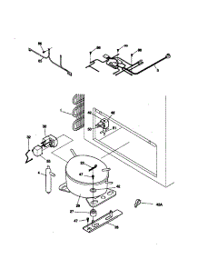 System parts for Kenmore Freezer 253.19321991 (25319321991, 253 19321991) from AppliancePartsPros.com
