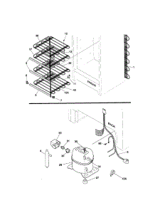 System parts for Kenmore Freezer 253.20211000 (25320211000, 253 20211000) from AppliancePartsPros.com