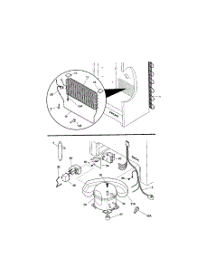 System parts for Kenmore Freezer 253.21421103 (25321421103, 253 21421103) from AppliancePartsPros.com