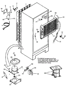 Unit parts for Kenmore Refrigerator 253.9301292 (2539301292, 253 9301292) from AppliancePartsPros.com