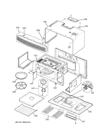 Oven Cavity Parts parts for Kenmore Microwave 363.63672200 (36363672200, 363 63672200) from AppliancePartsPros.com