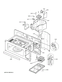 Interior Parts (1) parts for Kenmore Microwave 363.63672200 (36363672200, 363 63672200) from AppliancePartsPros.com