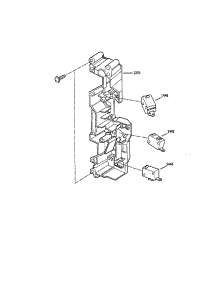 Latch Board parts for Kenmore Microwave 363.63679201 (36363679201, 363 63679201) from AppliancePartsPros.com