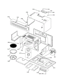 Oven Cavity Parts parts for Kenmore Microwave 363.63693301 (36363693301, 363 63693301) from AppliancePartsPros.com