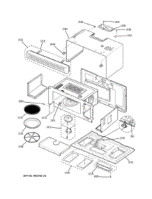 Oven Cavity parts for Kenmore Microwave 363.63703600 (36363703600, 363 63703600) from AppliancePartsPros.com