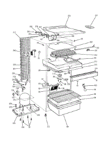 Unit Parts parts for Kenmore Refrigerator 363.66122410 (36366122410, 363 66122410) from AppliancePartsPros.com