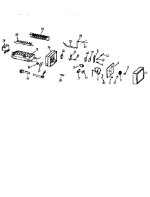 Icemaker Wr30x0327 parts for Kenmore Refrigerator 363.68162891 (36368162891, 363 68162891) from AppliancePartsPros.com