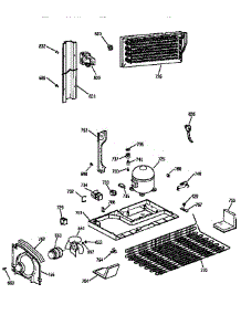 Unit Parts parts for Kenmore Refrigerator 363.68282891 (36368282891, 363 68282891) from AppliancePartsPros.com