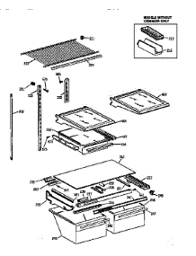Shelf Parts parts for Kenmore Refrigerator 363.68287891 (36368287891, 363 68287891) from AppliancePartsPros.com