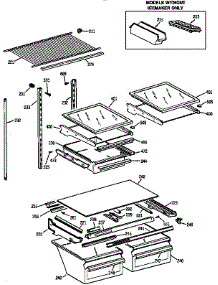 Shelf Parts parts for Kenmore Refrigerator 363.68297890 (36368297890, 363 68297890) from AppliancePartsPros.com