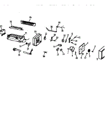 Icemaker Wr30x0327 parts for Kenmore Refrigerator 363.68592893 (36368592893, 363 68592893) from AppliancePartsPros.com