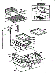 Shelf parts for Kenmore Refrigerator 363.9655782 (3639655782, 363 9655782) from AppliancePartsPros.com