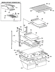 Shelf parts for Kenmore Refrigerator 363.9661789 (3639661789, 363 9661789) from AppliancePartsPros.com
