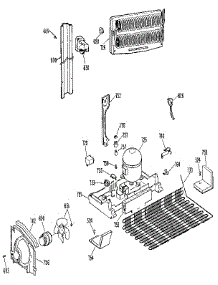 Unit parts for Kenmore Refrigerator 363.9661789 (3639661789, 363 9661789) from AppliancePartsPros.com