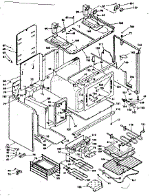 Body Assembly parts for Kenmore Range 628.9507710 (6289507710, 628 9507710) from AppliancePartsPros.com