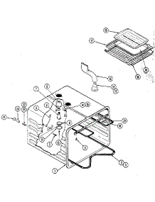 Oven Liner parts for Kenmore Range 629.20245 (62920245, 629 20245) from AppliancePartsPros.com