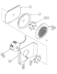 Blower Motors / Convection parts for Kenmore Range 629.20245 (62920245, 629 20245) from AppliancePartsPros.com