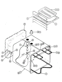 Oven Liner parts for Kenmore Wall Oven 629.21238 (62921238, 629 21238) from AppliancePartsPros.com