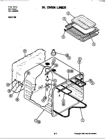Liner parts for Kenmore Cooktop 629.42019 (62942019, 629 42019) from AppliancePartsPros.com