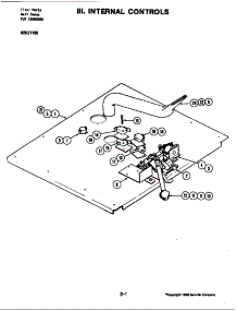 Internal Controls parts for Kenmore Cooktop 629.42019 (62942019, 629 42019) from AppliancePartsPros.com