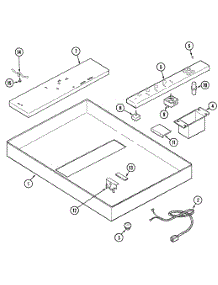 Body parts for Kenmore Cooktop 629.42975 (62942975, 629 42975) from AppliancePartsPros.com