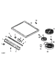 Top Assembly parts for Kenmore Range 6294576 from AppliancePartsPros.com