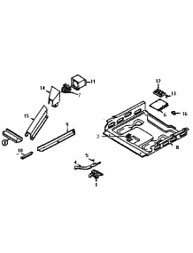 Internal Conrtols parts for Kenmore Range 629.46776790 (62946776790, 629 46776790) from AppliancePartsPros.com