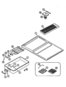 Top Assembly parts for Kenmore Range 6294697 from AppliancePartsPros.com