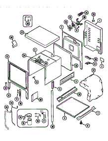 Body (Series 10 And 11) parts for Kenmore Range 6294697 from AppliancePartsPros.com