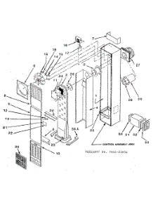 Cabinet And Body Assembly parts for Sears Furnace 629756921 from AppliancePartsPros.com