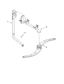 Upper Wash And Rinse Parts parts for Kenmore Dishwasher 662.13014K112 (66213014K112, 662 13014K112) from AppliancePartsPros.com