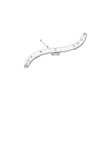 Lower Washarm Parts parts for Kenmore Dishwasher 662.13044K112 (66213044K112, 662 13044K112) from AppliancePartsPros.com