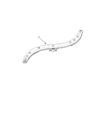 Lower Washarm Parts parts for Kenmore Dishwasher 665.13362K111 (66513362K111, 665 13362K111) from AppliancePartsPros.com