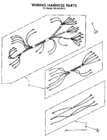 Wiring Harness parts for Kenmore Wall Oven 665.4428913 (6654428913, 665 4428913) from AppliancePartsPros.com