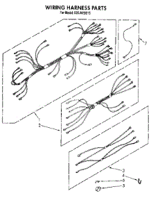 Wiring Harness parts for Kenmore Wall Oven 665.4428915 (6654428915, 665 4428915) from AppliancePartsPros.com