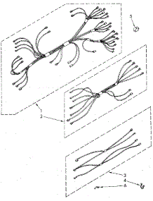 Wiring parts for Kenmore Wall Oven 665.4428990 (6654428990, 665 4428990) from AppliancePartsPros.com