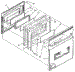 Upper Oven Door