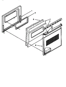 Lower Oven Parts parts for Kenmore Range 665.4428998 (6654428998, 665 4428998) from AppliancePartsPros.com