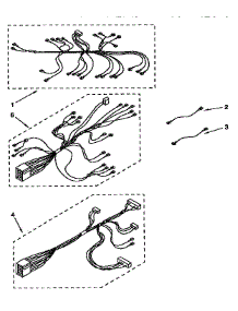 Wiring Harness parts for Kenmore Range 665.4433451 (6654433451, 665 4433451) from AppliancePartsPros.com