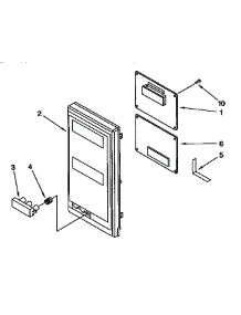 Control Panel parts for Kenmore Range 665.4433451 (6654433451, 665 4433451) from AppliancePartsPros.com