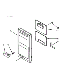 Control Panel parts for Kenmore Range 665.4433452 (6654433452, 665 4433452) from AppliancePartsPros.com