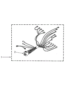 Wiring Harness parts for Kenmore Range 665.4438890 (6654438890, 665 4438890) from AppliancePartsPros.com